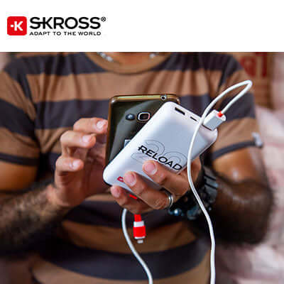 SKROSS Reload 20 Power Bank - 20,000 mAh Corporate Gifts Singapore
