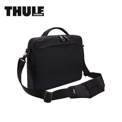 Thule Subterra MacBook Attaché 13" Laptop Bag in black, ideal corporate gift for professionals.