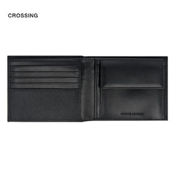 Crossing Elite Bi-fold Leather Wallet With Coin Pocket [13 Card Slots] RFID Corporate Gifts Singapore
