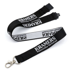 Woven Lanyards With Black Hook Corporate Gifts Singapore