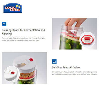 Lock & Lock Interlock Press Bottle 2.1L Corporate Gifts Singapore