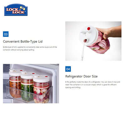 Lock & Lock Interlock Press Bottle 2.1L Corporate Gifts Singapore