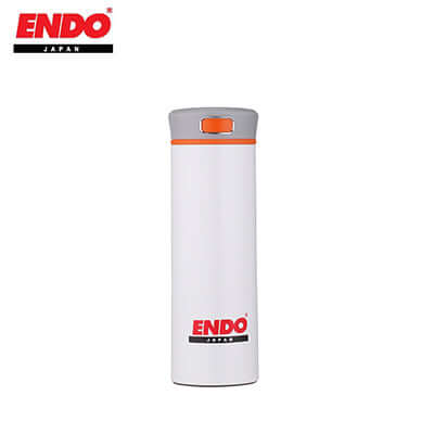 ENDO Anti Bacterial stainless steel Tumbler displayed against a white background showcasing its sleek design.