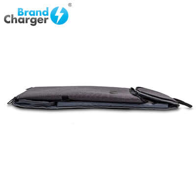 BrandCharger Marco Polo Toiletry Bag showing its sleek design and compact structure.