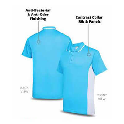 Ultifresh Hybrid Contra Polo T-Shirt (Unisex) Corporate Gifts Singapore