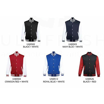Ultifresh Varsity Jacket (Unisex) Corporate Gifts Singapore