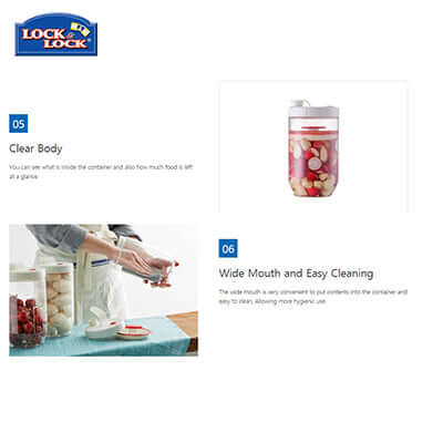 Lock & Lock Interlock Press Bottle 2.1L Corporate Gifts Singapore