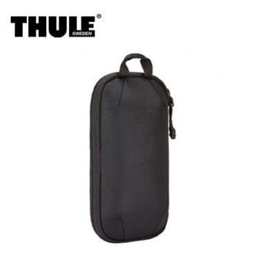 Thule Subterra Powershuttle Electronics Organizer Mini in sleek black design for organized tech accessories.