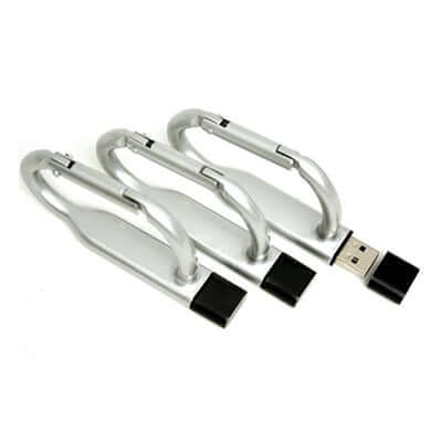 Aluminium Carabiner USB drive Corporate Gifts Singapore