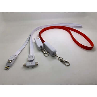 Lanyard 4 in 1 Charging Cable Corporate Gifts Singapore