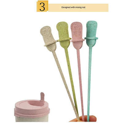 Eco Friendly Biodegradable Wheat Straw Coffee Mug Corporate Gifts Singapore
