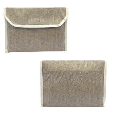Eco Friendly A4 Jute Document Folder Corporate Gifts Singapore