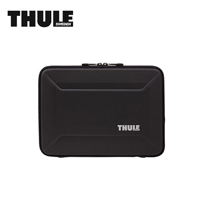 Thule Gauntlet Macbook Pro Sleeve in black, designed for rugged protection and in-case usability.