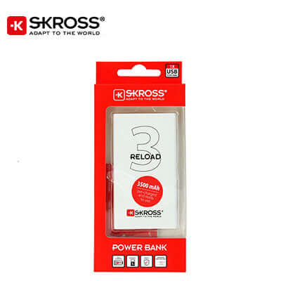 SKROSS Reload 3 Power Bank - 3500 mAh Corporate Gifts Singapore