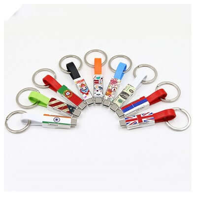 3 in 1 Magnetic Keychain USB Charging Cable Corporate Gifts Singapore