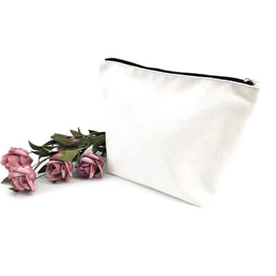 Eco-friendly Stand Up Canvas Zipper Pouch Corporate Gifts Singapore