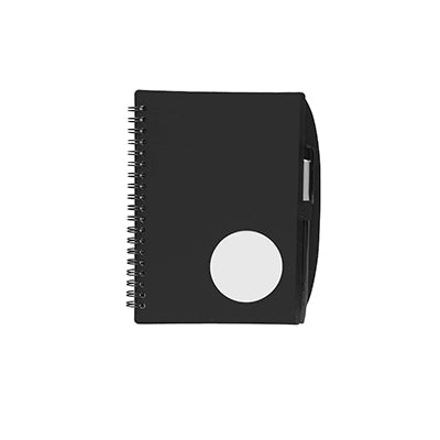 Circle Plastic Cover Notebook with Pen Corporate Gifts Singapore