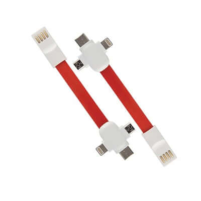 3 in 1 Pocket Charging Cable Corporate Gifts Singapore