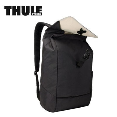 Thule Lithos 16L Backpack V2 in black, a stylish corporate gift with modern design and secure flap closure.