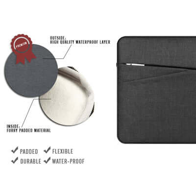 Modern Padded Laptop Sleeve Corporate Gifts Singapore