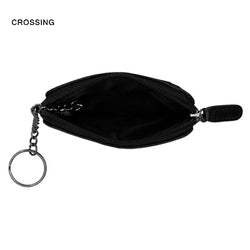 Crossing Infinite Leather Key Coin Pouch With Card Slots RFID Corporate Gifts Singapore