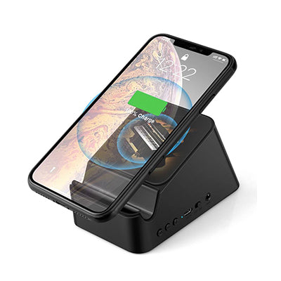 Wireless Charging Bluetooth Speaker with Phone Stand Corporate Gifts Singapore