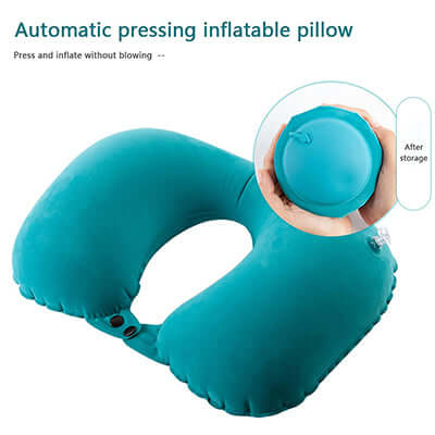 Travel Inflatable U-Shaped Neck Pillow Corporate Gifts Singapore