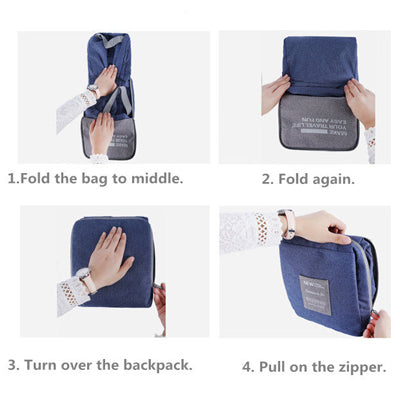 Foldable Lightweight Backpack | AbrandZ Corporate Gifts
