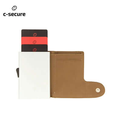 C-Secure PU Leather Wallet Corporate Gifts Singapore