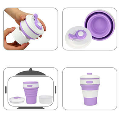 Foldable Telescopic Silicone Cup Corporate Gifts Singapore