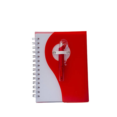 Plastic Cover Notebook with Pen Corporate Gifts Singapore