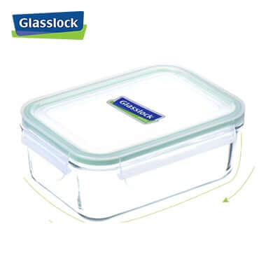 1100ml Glasslock Classic Container for food storage and meal prep, ideal for kitchen organization and as a corporate gift.