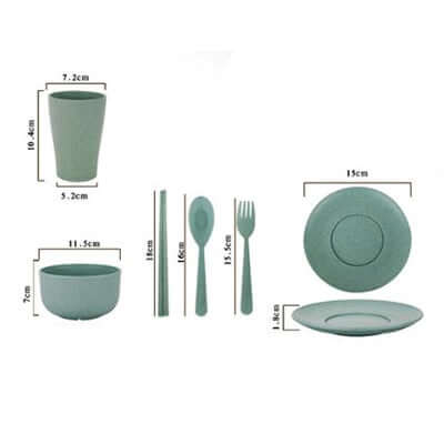 Eco-Friendly 6 Pieces Cutlery Set Corporate Gifts Singapore