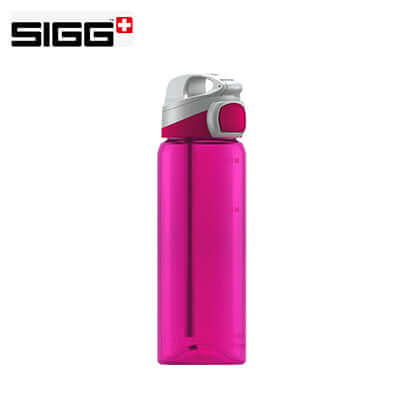 SIGG Miracle 600ml Tritan Water Bottle in vibrant pink color, perfect for corporate gifts.