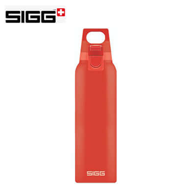 SIGG Hot & Cold One 500ml Thermo Flask in vibrant red color, perfect for corporate gift options.