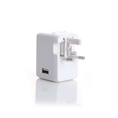 4 in 1 Plug Mini Travel Adaptor with USB Hub Corporate Gifts Singapore