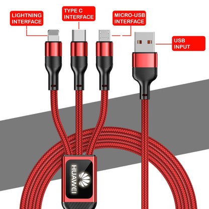 CableGlow Quick Charge 3-in-1 Cable Corporate Gifts Singapore