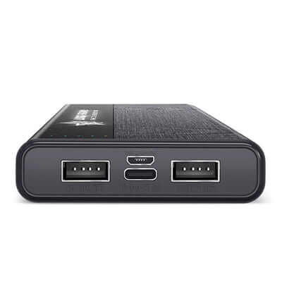 Fabric Design 10000mAh Wireless Power Bank Corporate Gifts Singapore