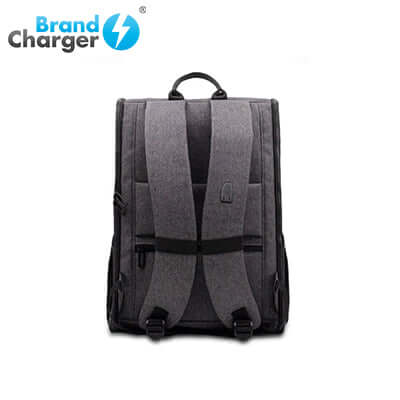 BrandCharger Marco Polo Toiletry Bag in gray, showcasing its stylish and functional design for travel.
