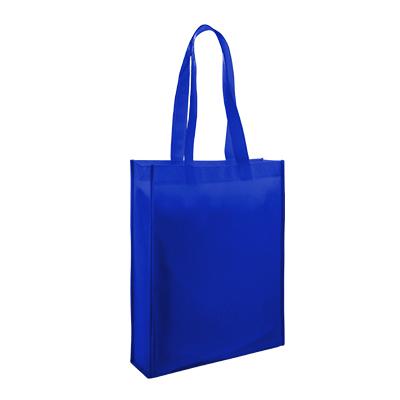 A4 Non-Woven Bag in vibrant blue color, perfect for corporate gifts and eco-friendly promotions.