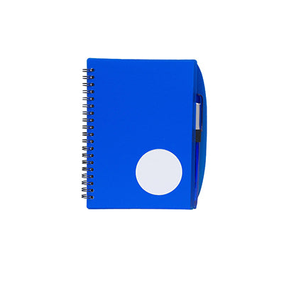 Circle Plastic Cover Notebook with Pen Corporate Gifts Singapore
