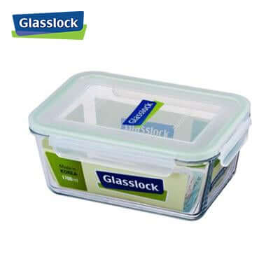 1700ml Glasslock Container for versatile food storage and organization.