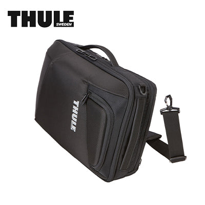 Thule 15.6'' 2-in-1 Laptop Backpack in black, versatile for business travel and corporate gifts.