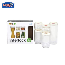 Lock & Lock Interlock Food Container 5pcs Set Corporate Gifts Singapore