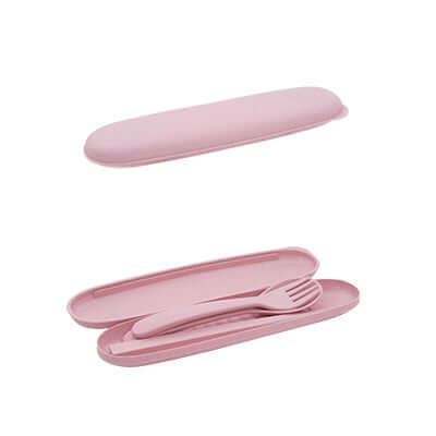 Eco Friendly Wheat Straw Portable Travel Cutlery Set Corporate Gifts Singapore