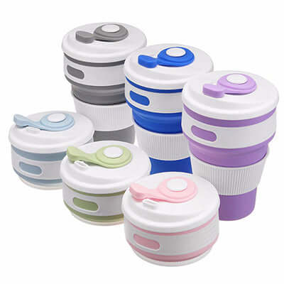 Foldable Telescopic Silicone Cup Corporate Gifts Singapore