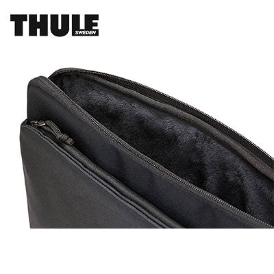 Thule Subterra MacBook® Sleeve 13" interior plush lining and zipper details for device protection