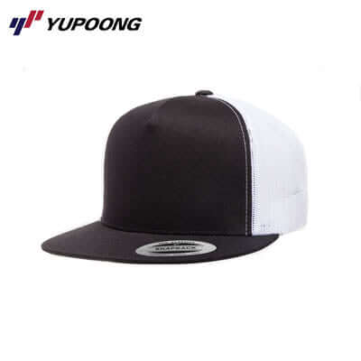 Yupoong 6006T Classic Trucker with 2-Tone, stylish black and white cap, perfect corporate gift.