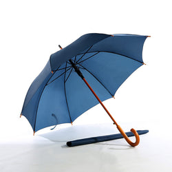 Straight Umbrella with Wooden Shaft and Handle Corporate Gifts Singapore
