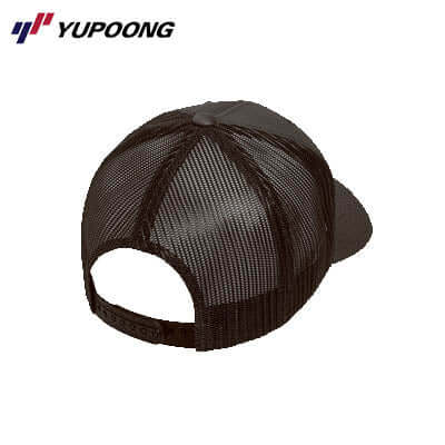 Yupoong 6606 Classic Retro Trucker Cap featuring premium mesh design and plastic snapback closure.